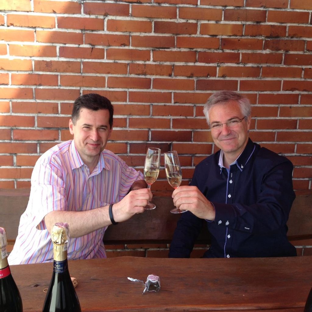 Jacek Sobkowski (z prawej) i Per Canals